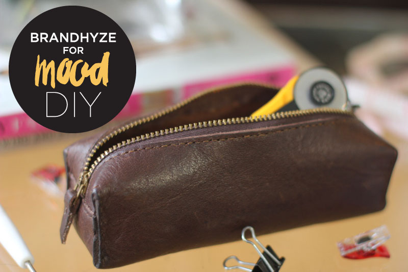 Mood DIY: Leather Pencil Case